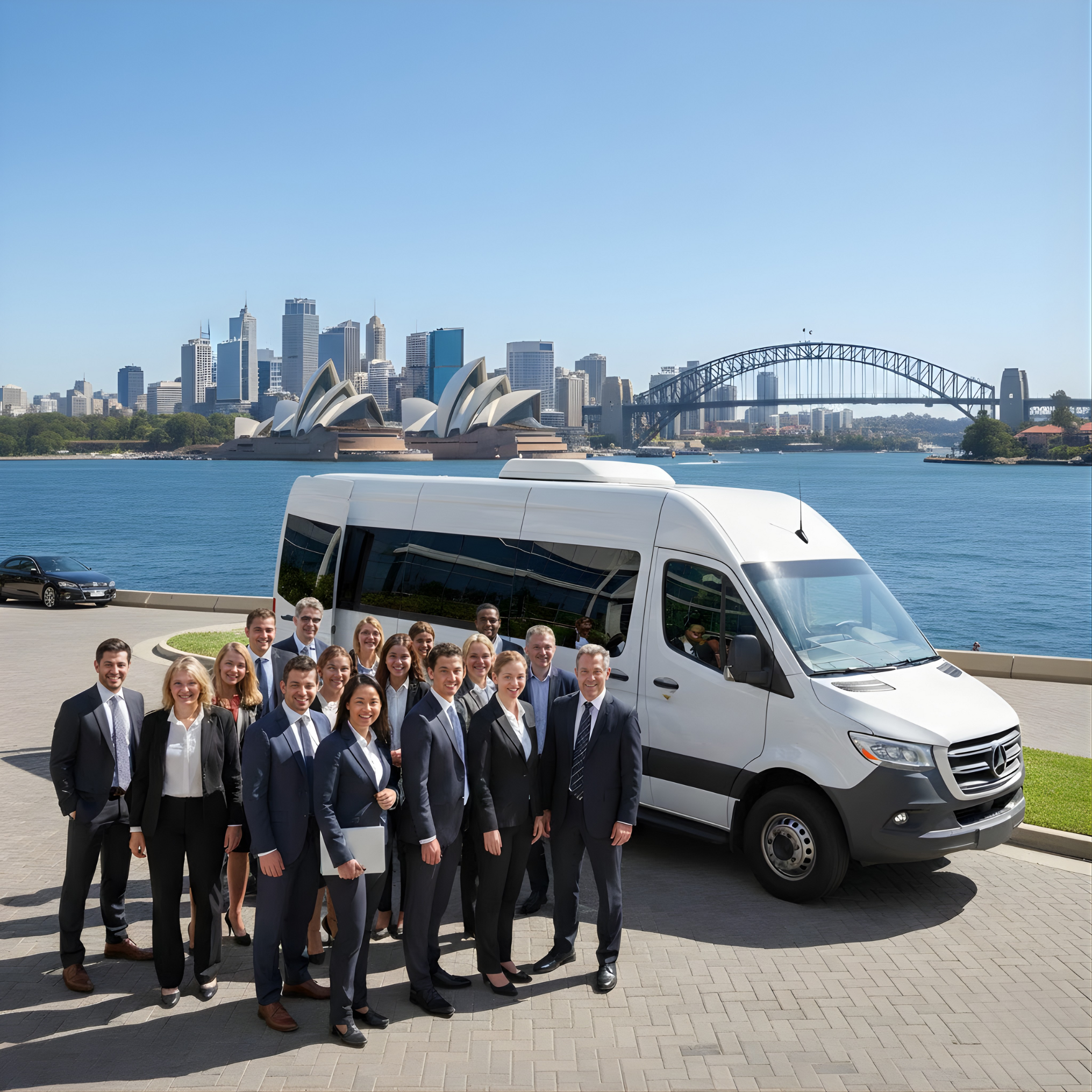 Van for group transfers
