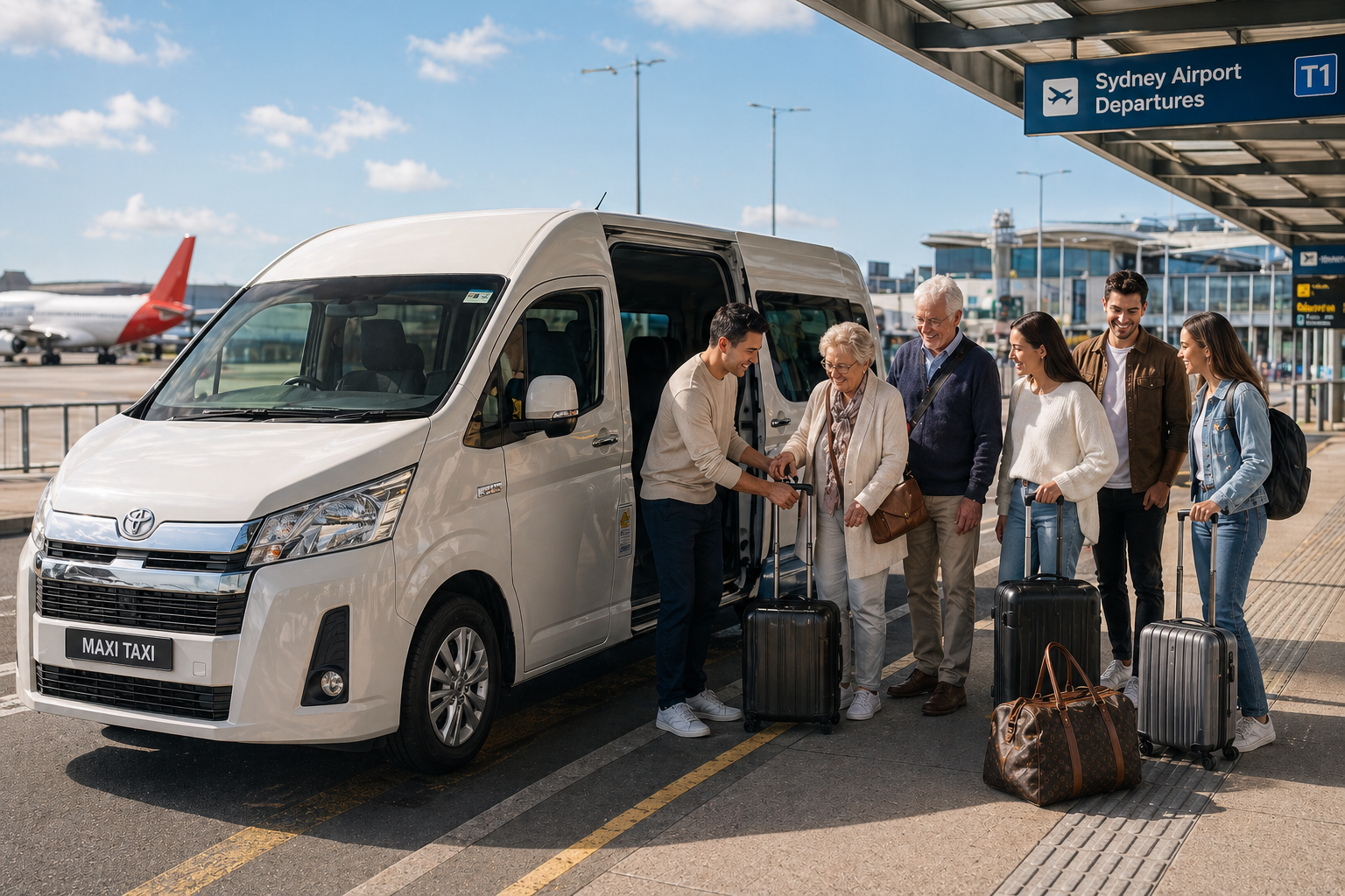 Maxi Cab Sydney Airport Large Group Travel